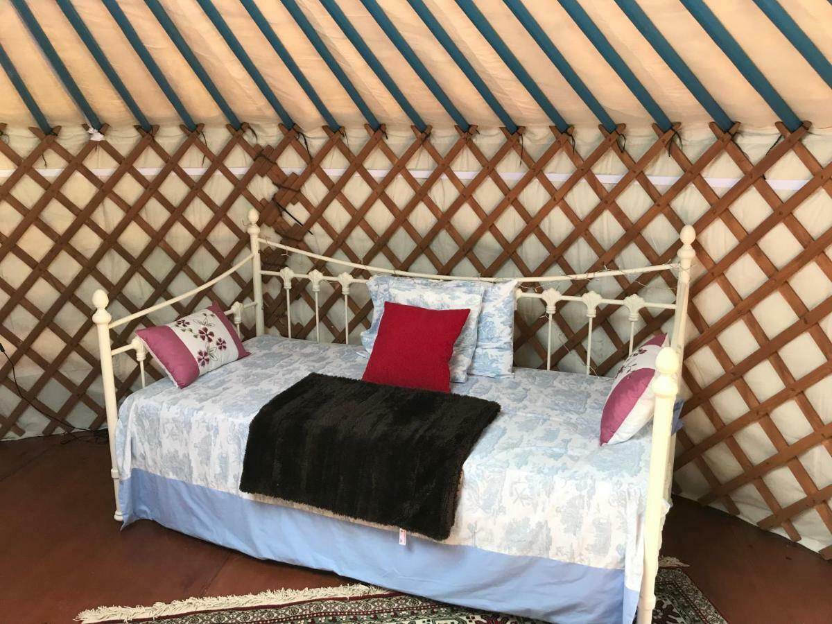 French Fields Luxury Glamping Original Mongolian Yurt Hotel Le-Vieux-Cerier Екстериор снимка